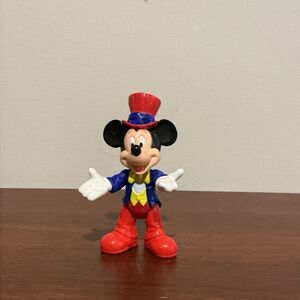 Vintage  1994Disney Epcot Center Uncle Sam Mickey Mouse 4th of July Toy / Figure